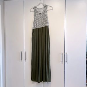 Green Maxie with Pockets size Large